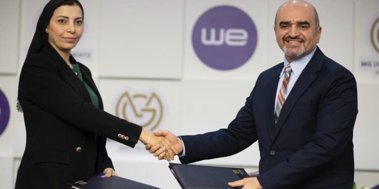 المصرية للاتصالات “وي” توقع بروتوكول تعاون مع شركة “إم جي” للتطوير العقاري لتقديم خدمات الاتصالات المتكاملة بمشروعاتها التجارية والسكنية