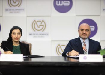 MG Developments تتعاقد مع الشركة المصرية للاتصالات “we” لتقديم خدمات متكاملة لعملائها