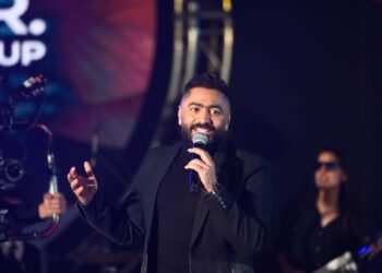 تامر حسنى ” يتألق ” فى حفل اطلاق مشروع City Oval ” ” لشركة ماستر جروب بأروع أغانيه