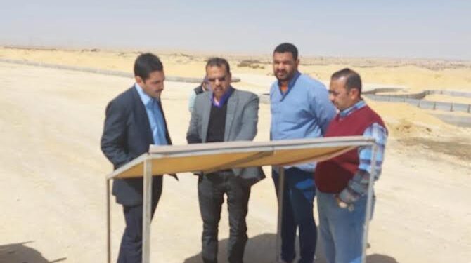 رئيس ” جهاز العبور الجديدة ” يتفقد مشروعات الطرق والمرافق ضمن أعمال ترفيق الأراضي المضافة للمدينة