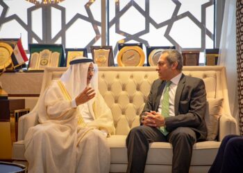 العاصمة الإدارية الجديدة تستقبل الشيخ خالد بن عبد الله آل خليفة نائب رئيس مجلس الوزراء البحريني و رئيس البرلمان العربي