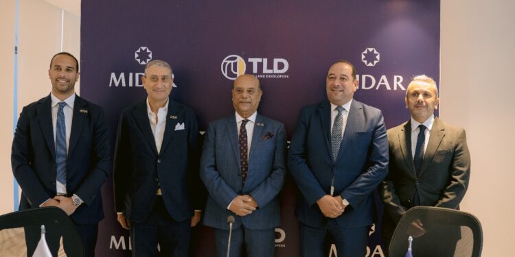شركة TLD-The Land Developers تتعاون مع “ميدار للإستثمار والتنمية العمرانية” لتنفيذ مشروع سكني متكامل في “مستقبل سيتي” بالقاهرة الجديدة