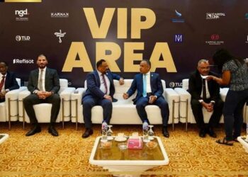 حسام عبد الغني يشارك في افتتاح فعاليات المعرض العقاري المصري السوداني