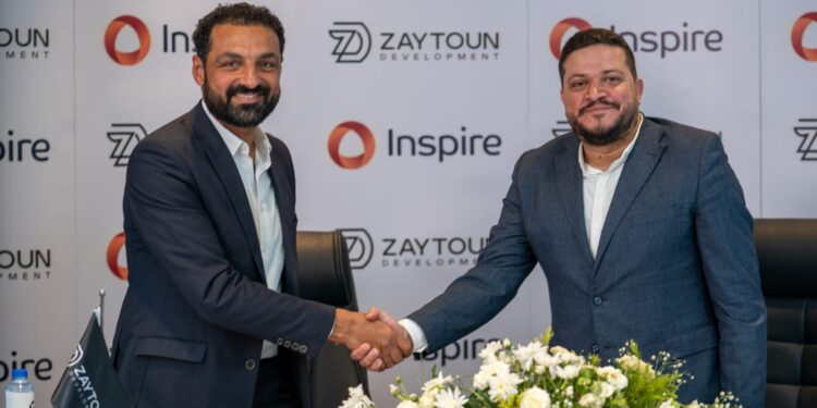«زيتون للتطوير» تتعاقد مع «انسباير» الرائدة في مجال الإدارة والتشغيل ضمن مشروع «INIZIO»