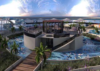 وزير الإسكان يتفقد أعمال التطوير ورفع الكفاءة الجارى والمخطط تنفيذها بمركز مارينا العلمين السياحى