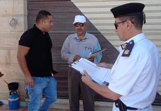 جهاز مدينة دمياط الجديدة ينفذ 48 قرار غلق وتشميع لمعارض سيارات مخالفة