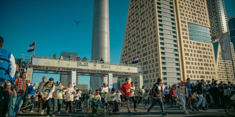 انطلاق النسخة التاسعة من ماراثون زايد الخيري بالعاصمة الإدارية الجديدة