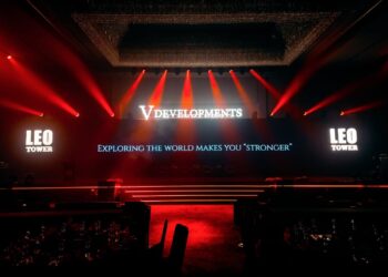 شركة «V DEVELOPMENTS» تطلق ثالث مشروعاتها بالعاصمة الإدارية «LEO TOWER» خلال احتفالية ضخمة