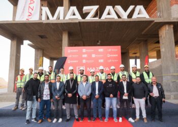 الانتهاء من ٩٤ % من الهيكل الخرسانى لمشروع ” The Rook  ” والتسليم نهاية ٢٠٢٥