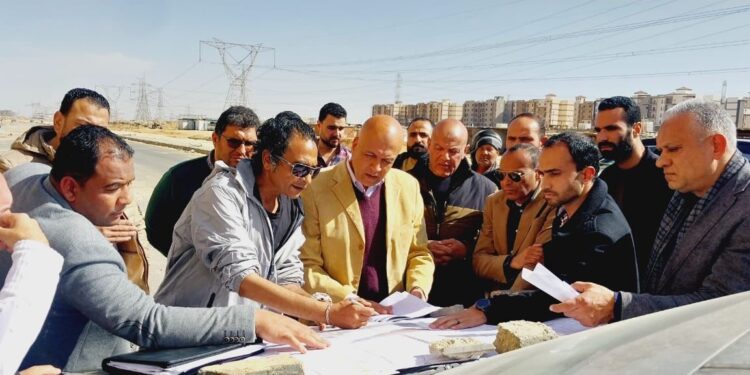 مسئولو “الإسكان” يتفقدون سير العمل بالمشروعات السكنية بمدينة بدر