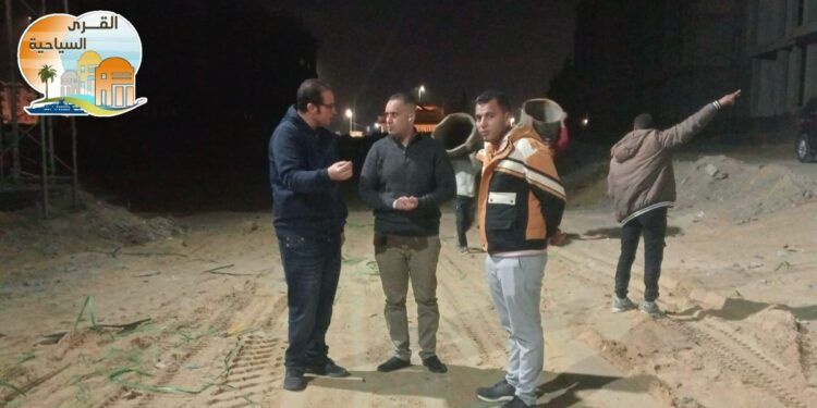 جهاز القرى السياحية يواصل ليلا تنفيذ 917 وحدة”فيلات وشاليهات وعمارات” بمارينا 8