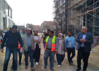 رئيس “المركزي للتعمير” يتفقد مشروع مستشفى” شبين القناطر المركزي ” بالقليوبية ضمن مبادرة ” حياة كريمة “