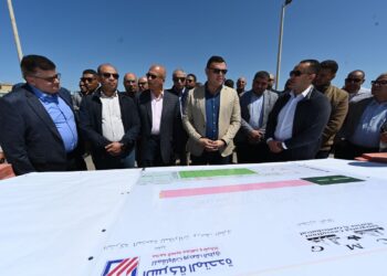 وزير الإسكان يتفقد مشروعات رفع كفاءة الكباري والمسطحات الخضراء ويتابع أعمال تطوير المداخل والبوابات بمارينا