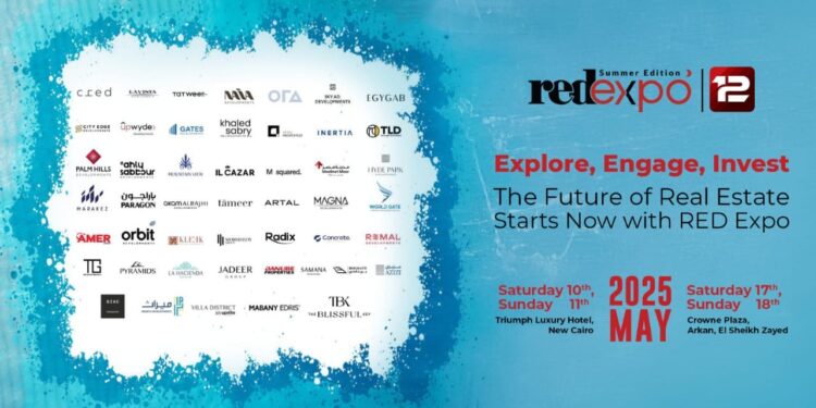 بمشاركه  47 شركه من كبري شركات التطوير العقاري بالسوق المصري .. إنطلاق معرض  12  RED EXPO غدا