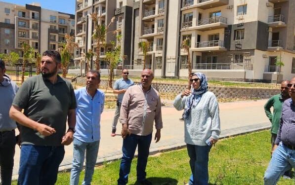 رئيس جهاز مدينة الشيخ زايد تتفقد مشروع “جنة” بتوسعات المدينة ورفع كفاءة طريق الريفيرا