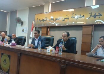 جهاز مدينة بني سويف الجديدة يعلن بيع محال تجارية بمزاد علني وإزالة مخالفات بناء