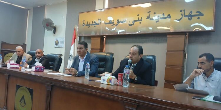 جهاز مدينة بني سويف الجديدة يعلن بيع محال تجارية بمزاد علني وإزالة مخالفات بناء