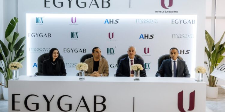 شراكة استراتيجية بين “EGYGAB” ومجموعة فنادق “U-Hotels”لإدارة وتشغيل مشروع Masaya بسيدى عبدالرحمن
