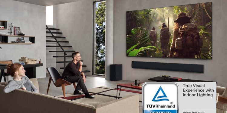 أجهزة تلفزيون “OLED” 65 بوصة من إل جي لعام 2025 تحصل على شهادة “تجربة بصرية حقيقية تحت الإضاءة الداخلية”
