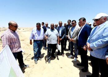 وزيرا الزراعة والإسكان يتفقدان تجارب استصلاح الأراضي في مدينة العلمين الجديدة