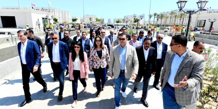 5 وزراء يتفقدون المدينة التراثية بالعلمين الجديدة ويشيدون بمعدلات التنفيذ.. صور