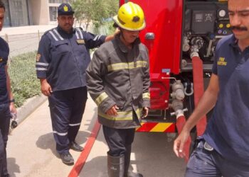 في إطار خطة التشغيل الابتدائي..  “الحماية المدنية” تختبر أنظمة الحريق للأبراج الإدارية بمنطقة الأعمال المركزية بالعاصمة