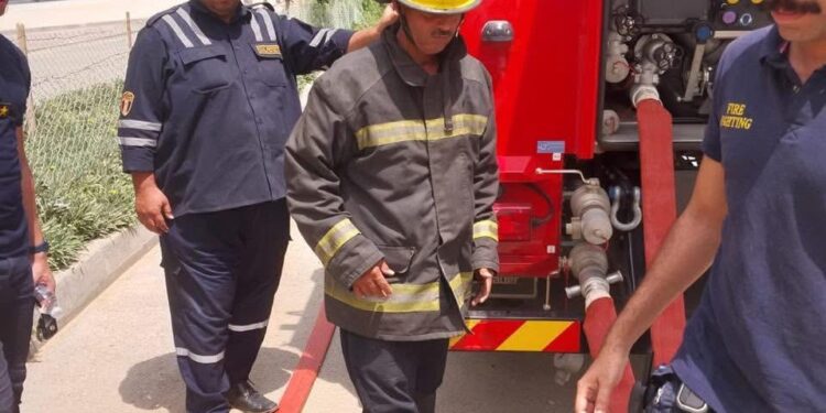 في إطار خطة التشغيل الابتدائي.. “الحماية المدنية” تختبر أنظمة الحريق للأبراج الإدارية بمنطقة الأعمال المركزية بالعاصمة