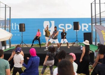 داخل مشروعات Q North  بالساحل الشمالي ….فاعلية رياضية مميزة تجمع Q Developments وFithub Gym