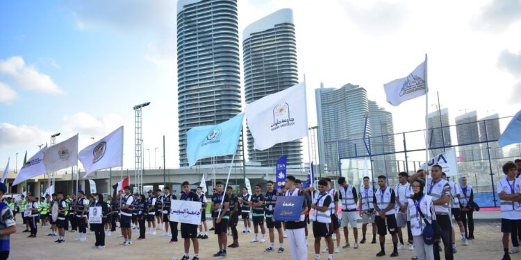 بالصور.. العلمين الجديدة تستضيف فعاليات بطولة العلمين الأولى للألعاب الرياضية لطلاب الجامعات المصرية