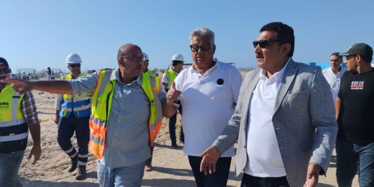 رئيس جهاز دمياط الجديدة يتفقد مشروع استثماري بالشراكة مع القطاع الخاص