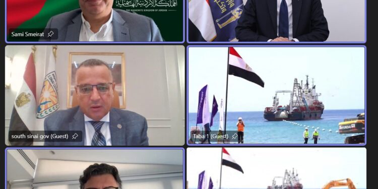 لتعزيز الربط الرقمي الإقليمي.. إنزال الكابل البحري “كورال بريدج” بين مصر والأردن لأول مره منذ 25 عام