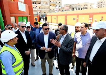 تخدم 21 ألف نسمة بقرى زفتى.. وزير الإسكان ومحافظ الغربية يتفقدان محطة مياه نهطاي الارتوازية