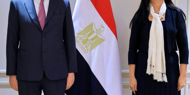 وزيرة التضامن الاجتماعي تلتقي سفير إيطاليا بالقاهرة لبحث سبل تعزيز التعاون المشترك