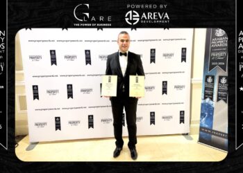 AREVA  للتطوير تحصد 3 جوائز عالمية عن مشروع GLARE من مؤسسة International Property Awards