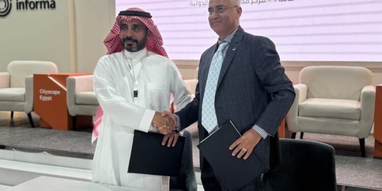 مكتبي مصر والسعودية لدى الاتحاد الدولى للعقار FIABCI يوقعان اتفاقية تعاون خلال معرض سيتى سكيب مصر