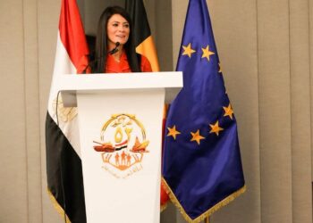 وزيرة التخطيط ضيف شرف احتفالية مكتب الدفاع بالسفارة المصرية ببروكسل بذكرى انتصارات أكتوبر