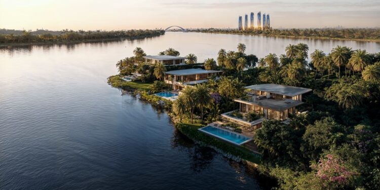 نيشنز أوف سكاي تطلق المرحلة الأولى من مدينة چريان رسمياً.. أول جزيرة في قلب المدينة