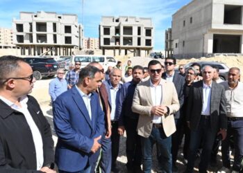 وزير الإسكان يتفقد مشروعي M8 by the lake وبوغاز توصيل المياه لبحيرة نيو مارينا