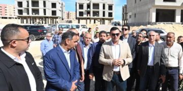 وزير الإسكان يتفقد مشروعي M8 by the lake وبوغاز توصيل المياه لبحيرة نيو مارينا