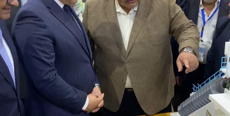 مشاركة شركة صرف صحي القاهرة في المعرض الدولي لتكنولوجيا المياه IWWI 2025