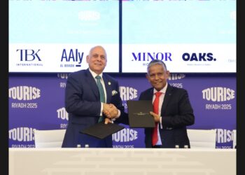 “شركة تي بي كى الدولية” و”فنادق ماينور” يوقعان اتفاقية تعاون استراتيجية لإطلاق علامة “أوكس” لأول مرة في السعودية والتوسع بعلامة “إن إتش كولكشن” في مصر