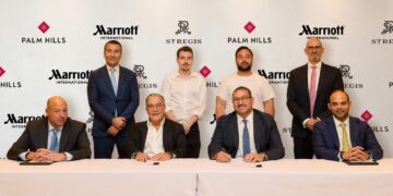 في إطار التزامها بتعزيز قطاع السياحة والضيافة الفاخرة.. بالم هيلز توقع اتفاقية استراتيجية مع مجموعة ماريوت العالمية لتطوير فندق «سانت ريجيس، بالم هيلز– الجيزة