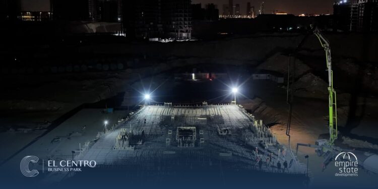 إمباير ستيت للتطوير» تنطلق بخطة تنفيذ قوية بمشروع «El Centro Business Park» وتصل إلى 40% نسبة تنفيذ