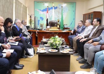 المقرر الأممي المعني بالحق في مياه الشرب الآمنة والصرف الصحي يزور شركة مياه الفيوم