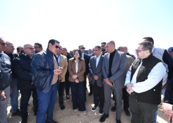 وزيرة الإسكان تتفقد منطقة الرابية بمدينة الشروق لمتابعة الموقف التنفيذي لأعمال المرافق