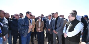 وزيرة الإسكان تتفقد منطقة الرابية بمدينة الشروق لمتابعة الموقف التنفيذي لأعمال المرافق