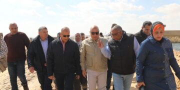 نائب وزيرة الإسكان يتفقد مشروعات الصرف الصحي ضمن مبادرة ” حياة كريمة” بمحافظة المنيا