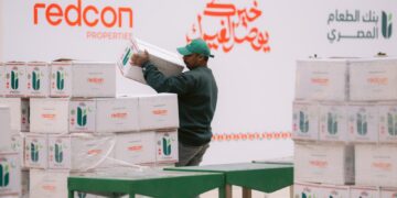 ريدكون بروبرتيز وبنك الطعام المصري يتعاونان خلال رمضان لدعم حملة “خيرك يوصل لغيرك”