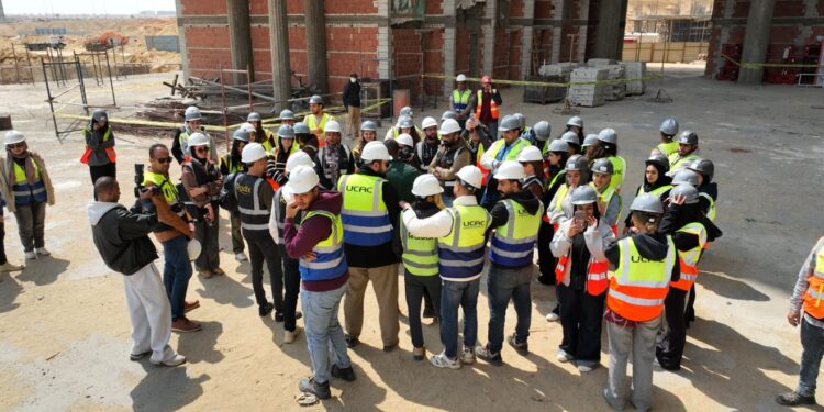 رادكس للتطوير العقاري تستقبل طلاب هندسة جامعة UH في زيارة ميدانية لمشروع “Agile” بالعاصمة الإدارية