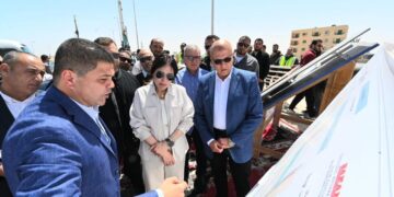 وزيرة الإسكان تتفقد مشروعات البحيرات الجنوبية “نيو مارينا” في الساحل الشمالي